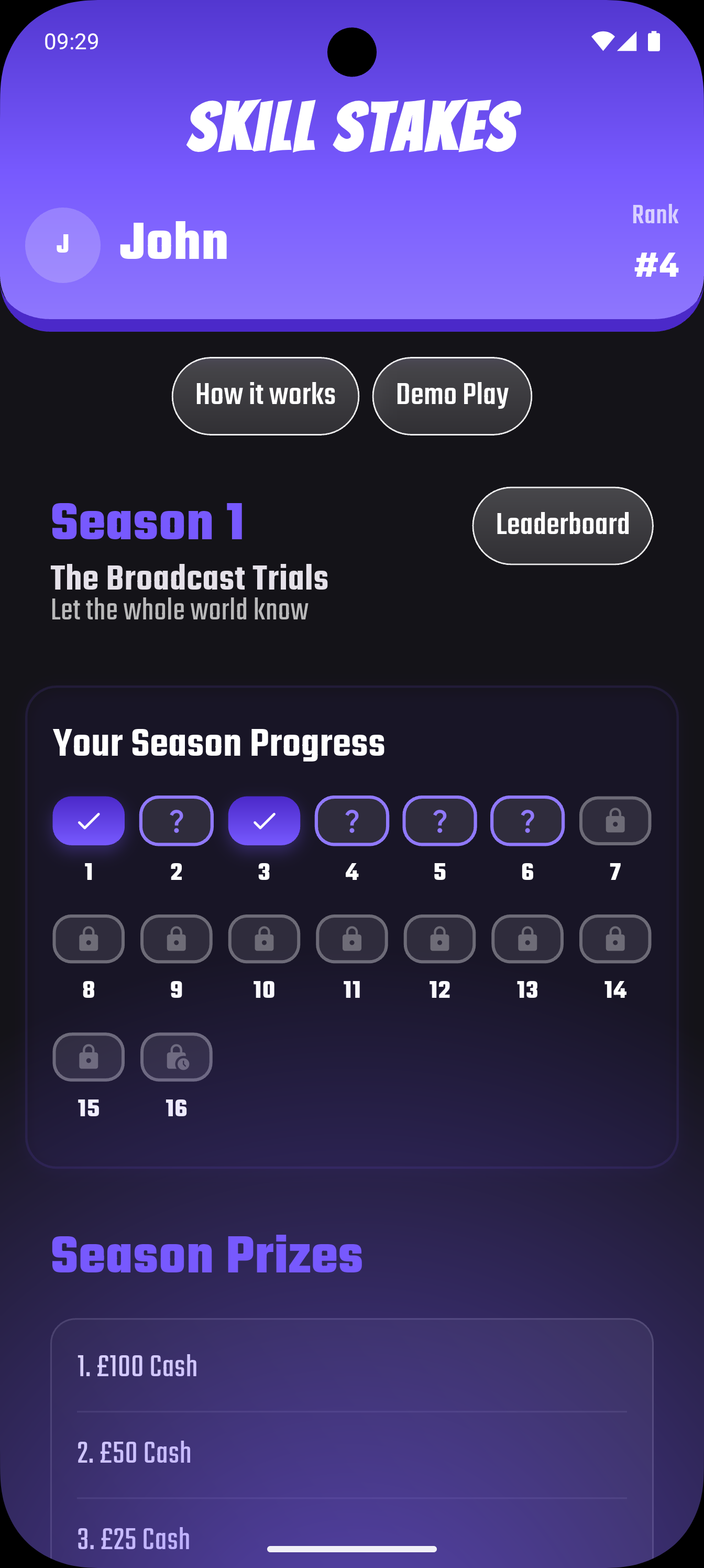Season Rewards preview